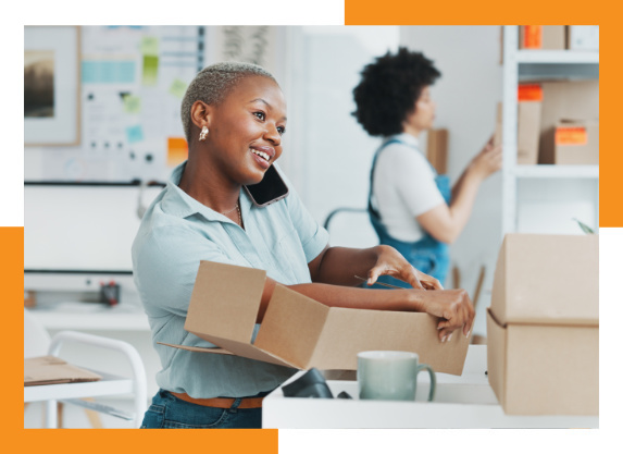 small business owners focusing on their business because their IT needs are handled by Denpro